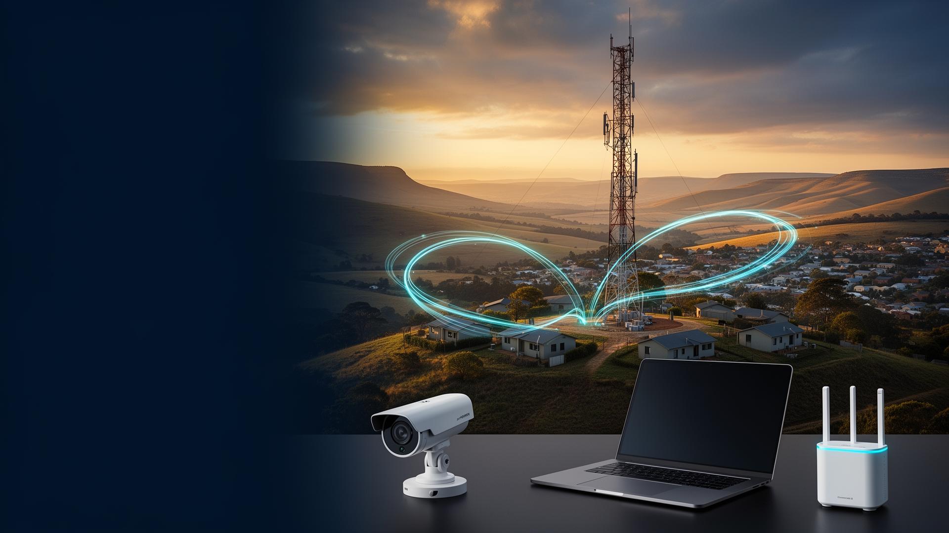 Wireless connectivity and technology serving Hendrina